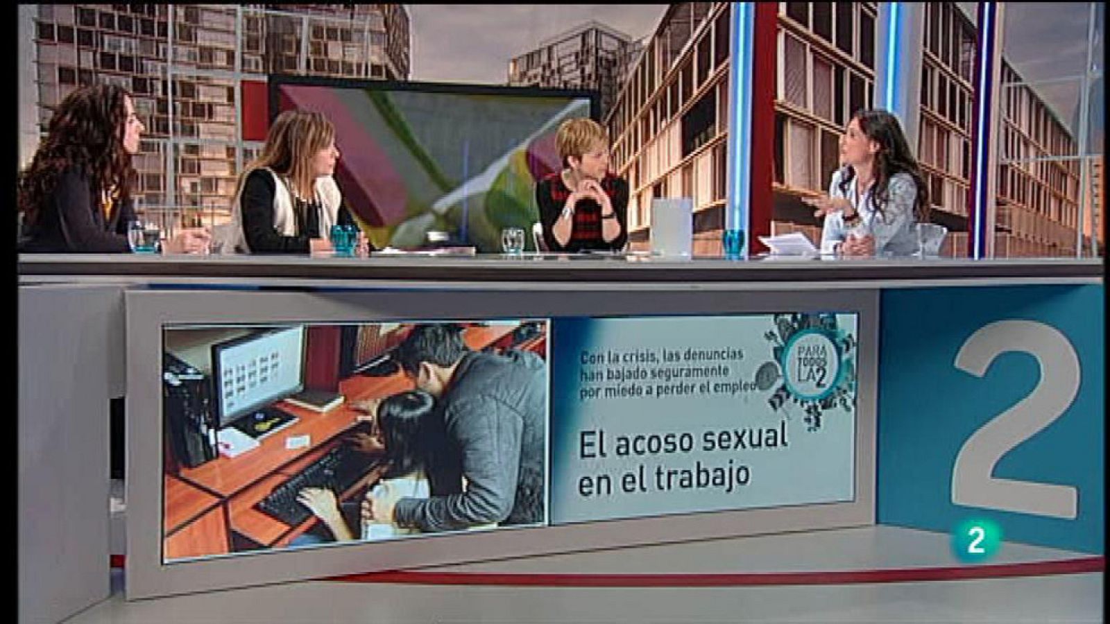 Para Todos La 2 - Debate: Acoso sexual en el trabajo