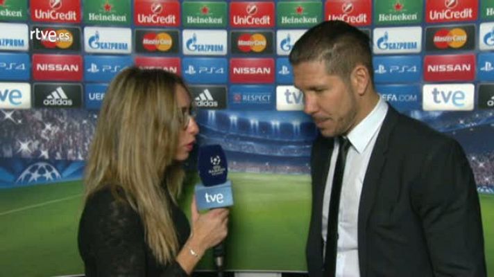 Champions League - Simeone: "Volvemos a octavos como primeros de grupo, que es lo importante"