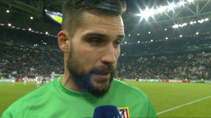 Champions League - Moyá: "La clasificación era lo importante"