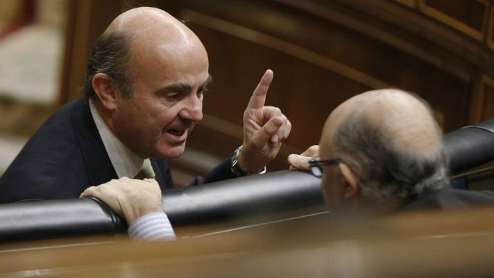 Informativo 24h - Guindos: el Gobierno anterior forzó voluntades por Bankia