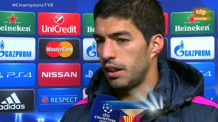 Champions League - Suárez: "Marcar siempre es lindo"