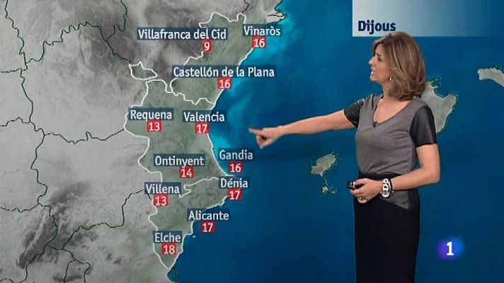 L'informatiu - Comunitat Valenciana - El tiempo en la Comunidad Valenciana - 11/12/14