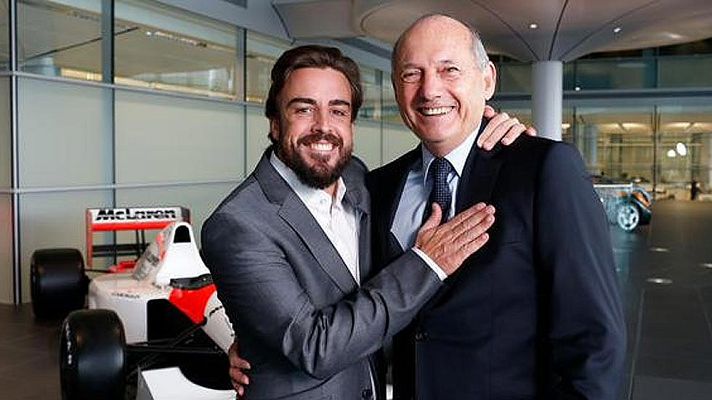 Telediario 1 - McLaren confirma el fichaje de Fernando Alonso