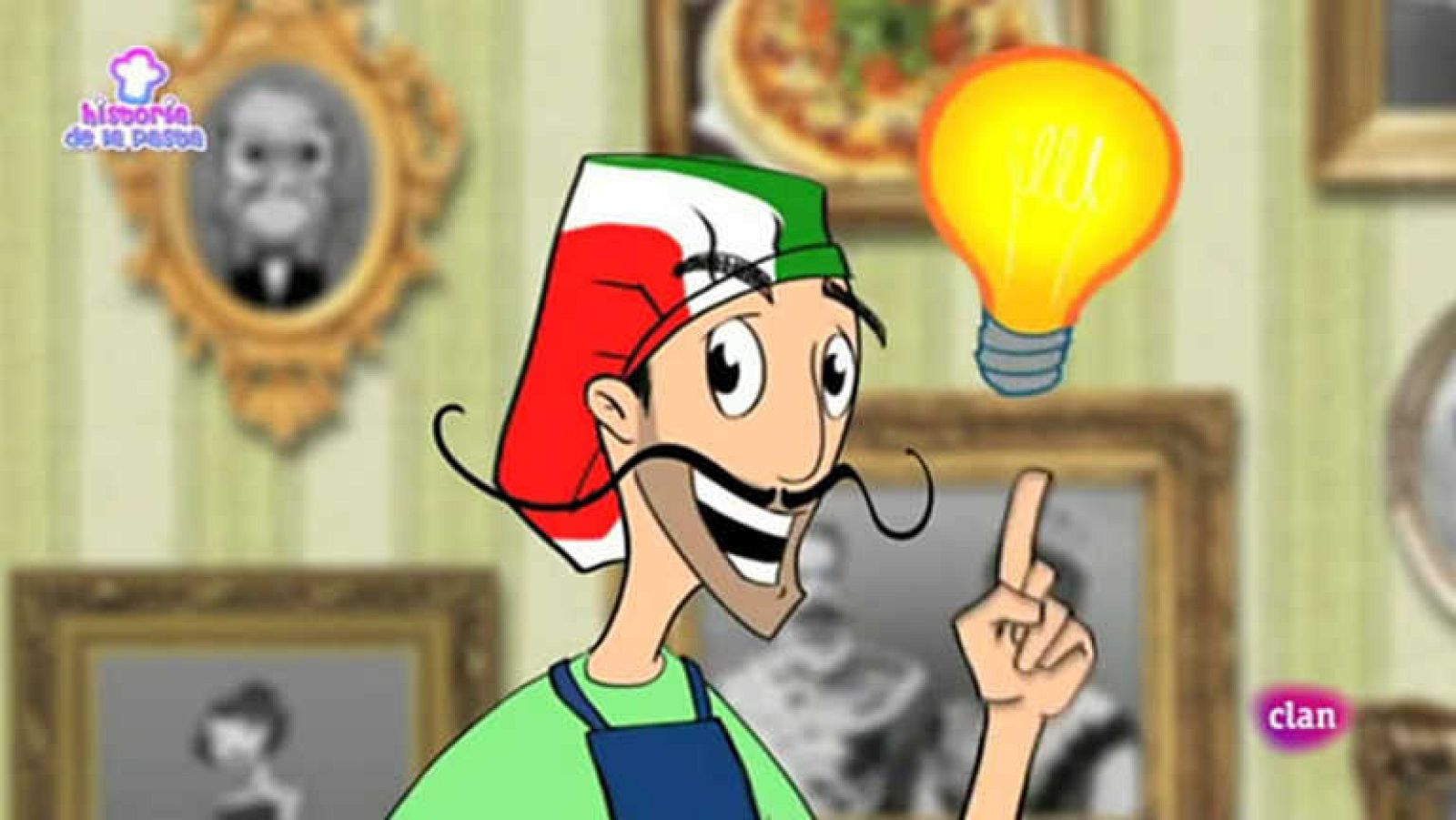 Animación - La historia de la pasta - Cocina con Clan | Ver