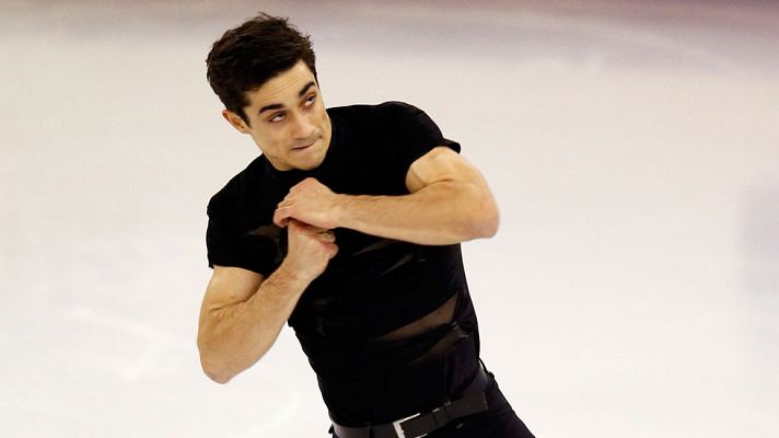 Telediario 1 - Mal día para Javier Fernández en el Grand Prix de Barcelona