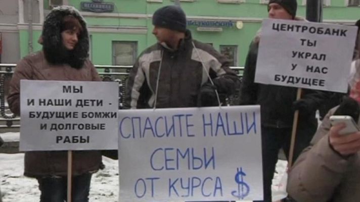 Telediario 1 - Los rusos adelantan las compras de Navidad