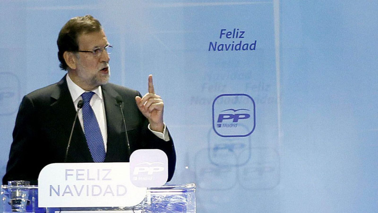 Corrupción, empleo y Cataluña en la cena de Navidad del PP