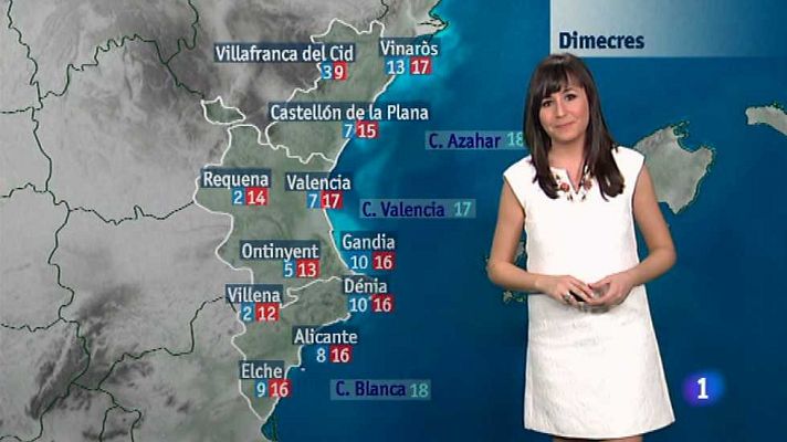 L'informatiu - Comunitat Valenciana - El tiempo en la Comunidad Valenciana - 16/12/14