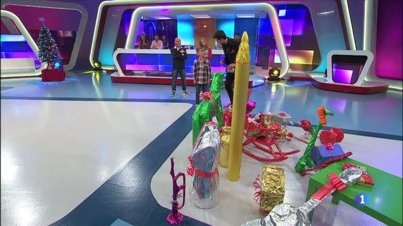 ¿Quién manda aquí? - Pruebas - El carga-regalos