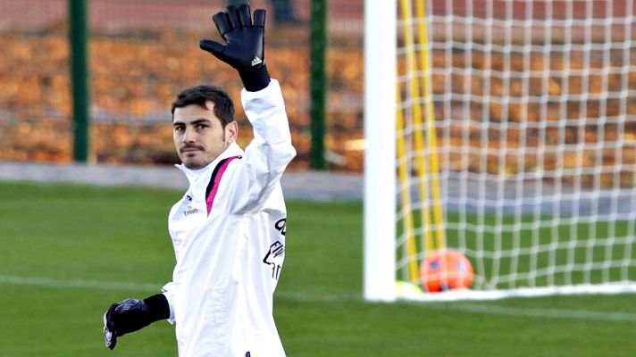 Telediario 1 - Casillas demuestra una memoria infalible