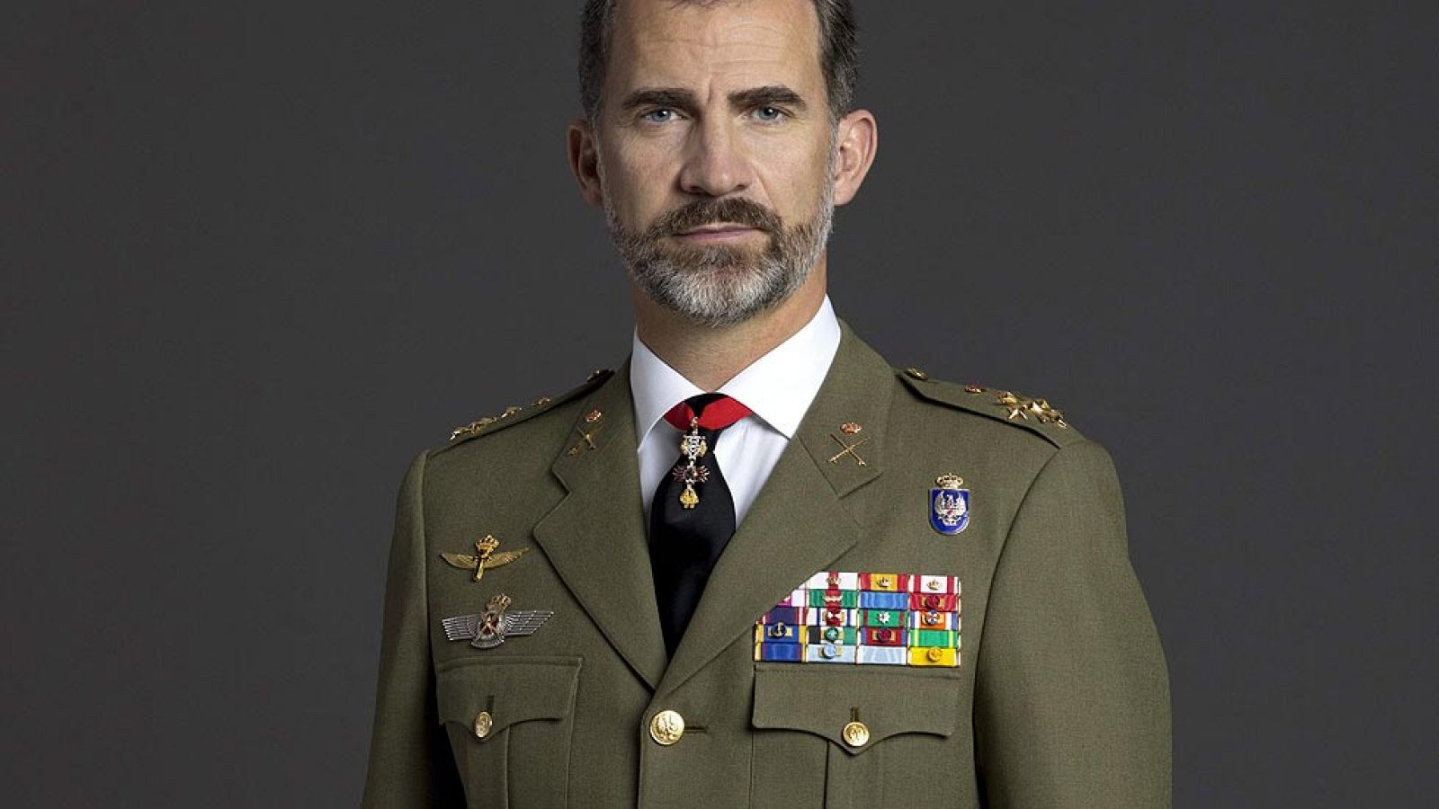 La Casa Real distribuye las nuevas fotografías de Felipe VI con uniformes militares | Ver