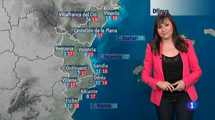 L'informatiu - Comunitat Valenciana - El tiempo en la Comunidad Valenciana - 17/12/14