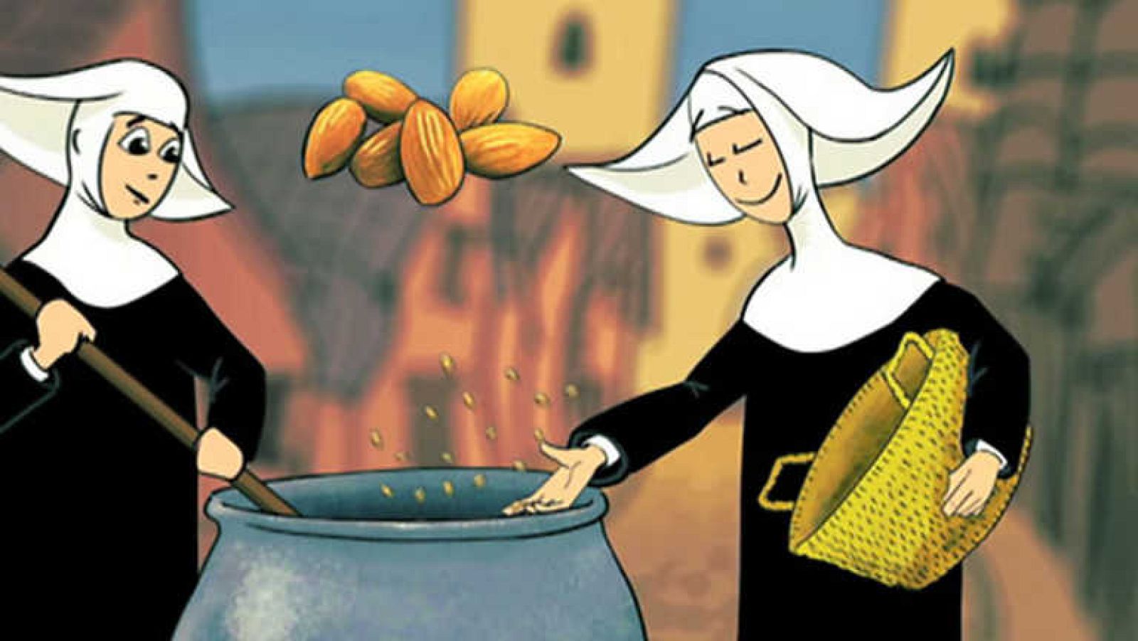 Animación - La historia del mazapán - Cocina con Clan | Ver