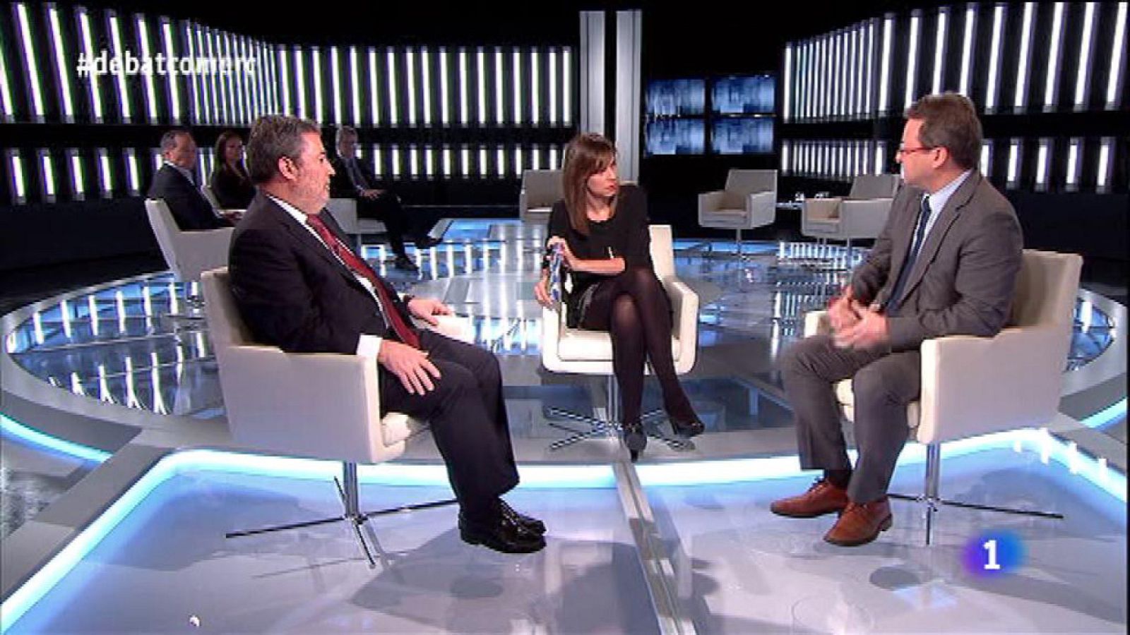 El Debat de La 1 - Entrevista a  Miquel Àngel Fraile i Albert Colomer