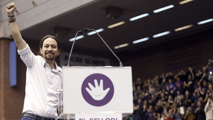 Telediario 1 - Iglesias no quiere que Cataluña se independice