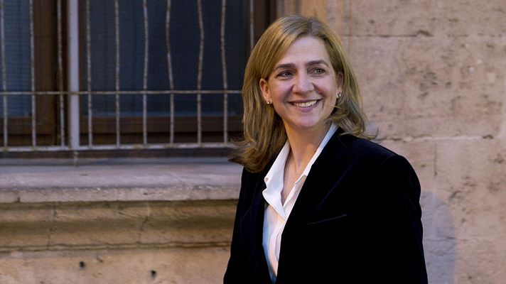 Informativo 24h - La infanta Cristina será juzgada como presunta cooperadora de dos delitos fiscales en Nóos