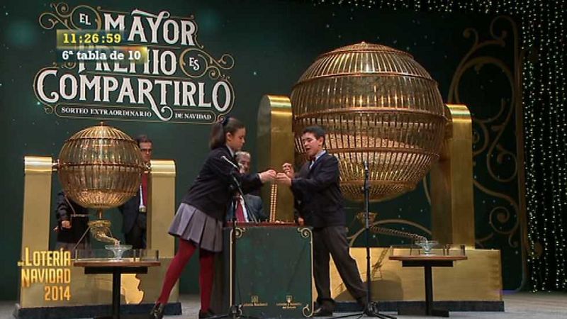 Sorteo de la Lotería de Navidad 2014 - Cuarta hora - ver ahora