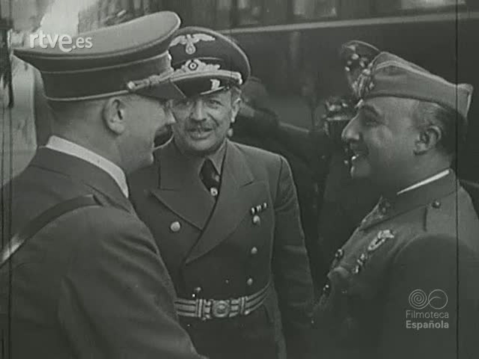 ENTREVISTA FRANCO - HITLER EN HENDAYA. 23 DE OCTUBRE DE 1940. | Ver