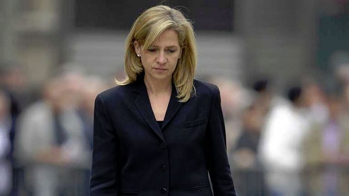 Telediario 1 - Apertura de juicio oral contra la infanta Cristina
