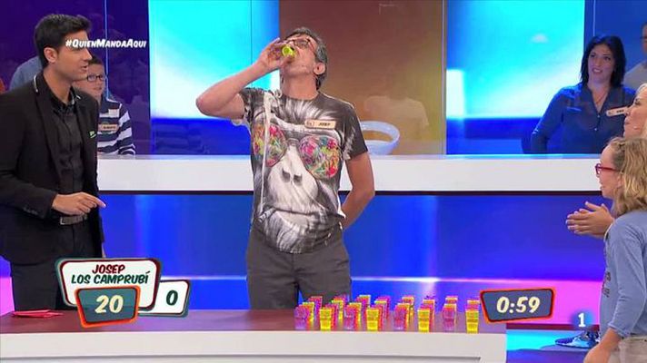 Quién manda aquí - El chupitazo