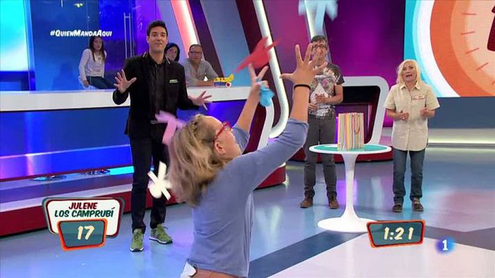 Quién manda aquí - Chaparrón de monigotes