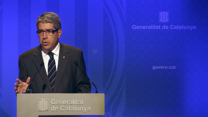 Telediario 1 - Según el Govern, las querellas por el 9-N son políticas