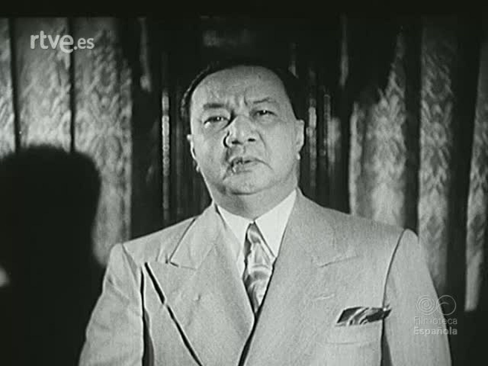 MENSAJE DEL PRESIDENTE DE FILIPINAS ELPIDIO QUIRINO. | Ver