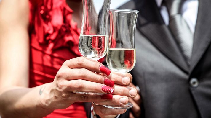 Telediario 1 - Preparativos de la cena de Nochebuena