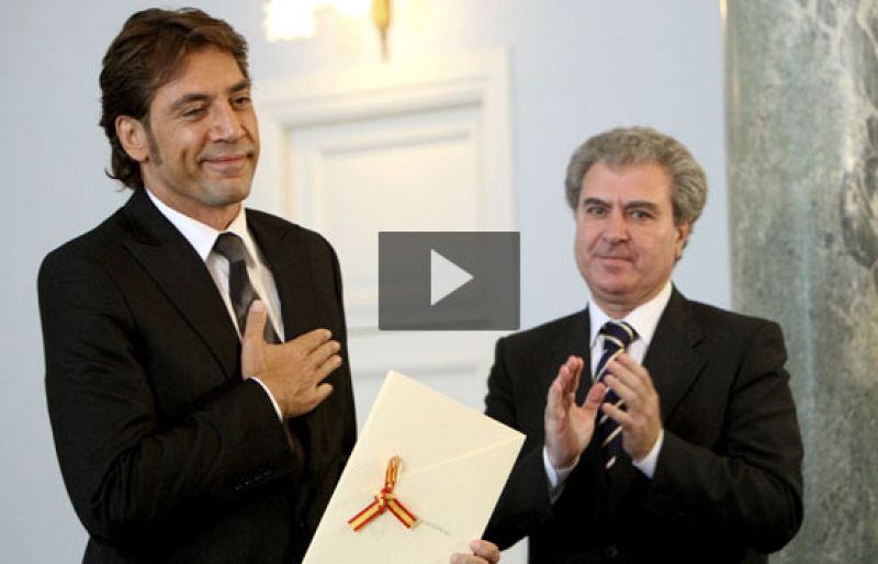 Javier Bardem ha recibido el Premio Nacional de Cinematografía | Ver