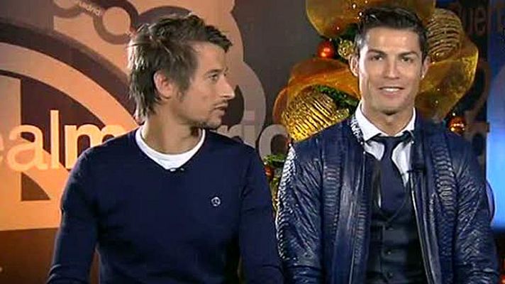 Telediario 1 - Las felicitaciones navideñas invaden nuestro fútbol