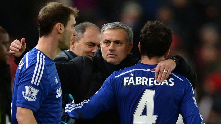 Telediario 1 - Mourinho "echaba" de menos ser feliz con sus jugadores