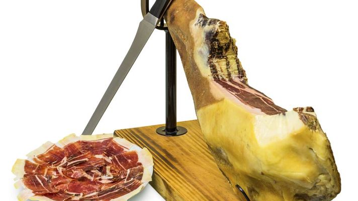 Telediario 1 - El jamón, de moda en todo el mundo