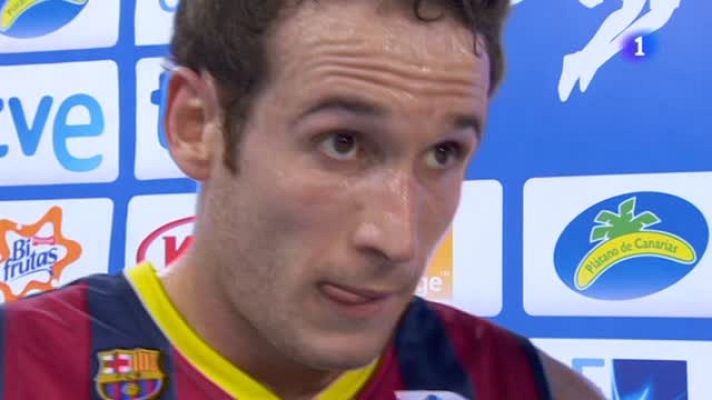 Baloncesto en RTVE - Marcelinho: "Un equipo como el Barça no puede rendirse nunca"