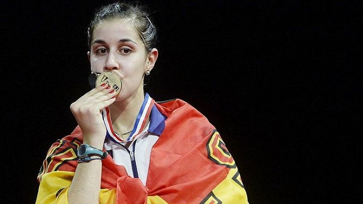 Telediario 1 - Carolina Marín, una de las deportistas del año
