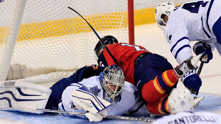 Telediario 1 - La violencia en la NHL y su atractivo para los aficionados