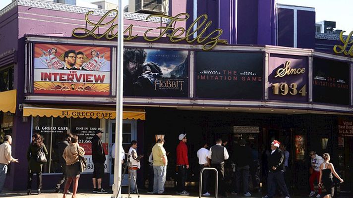 Telediario 1 - La película "La entrevista", se ha visto a través de Internet más de dos millones de veces, según Sony