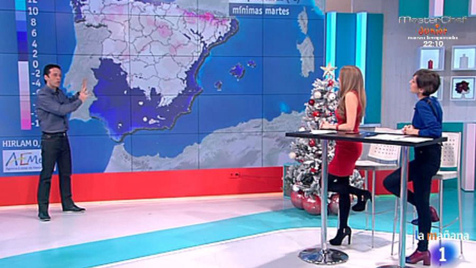 Frío para despedir al 2014