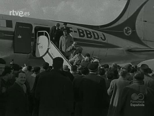 Archivo Histórico - LLEGADA DE GLORIA LASSO A  BARCELONA