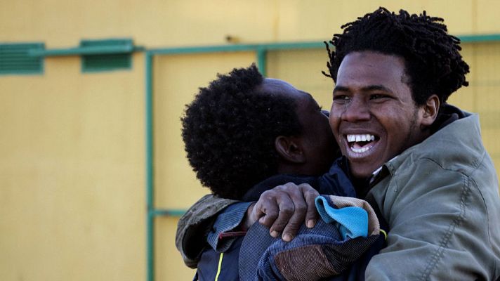 Telediario 1 - Año récord en llegada de inmigrantes irregulares a Melilla