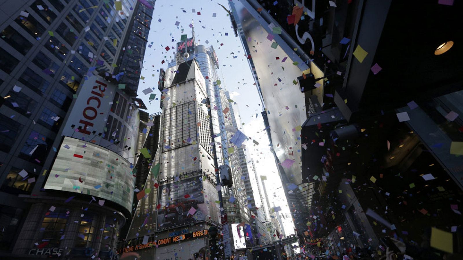 La tradición de celebrar el Año Nuevo en Times Square cumple ya cien años
