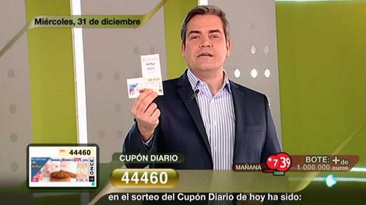 Sorteos ONCE - Sorteo ONCE - 31/12/14