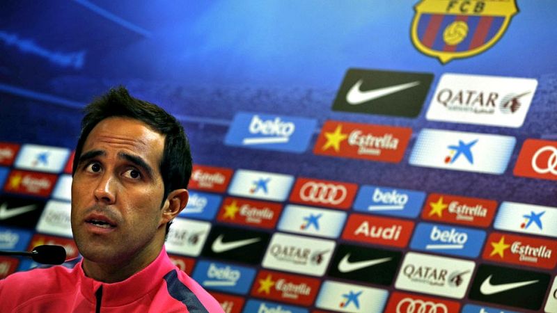 Claudio Bravo regresa como portero del Barça a la que fue su casa