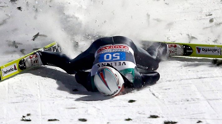 Informativo 24h - Dura caída del excampeón olímpico Ammann