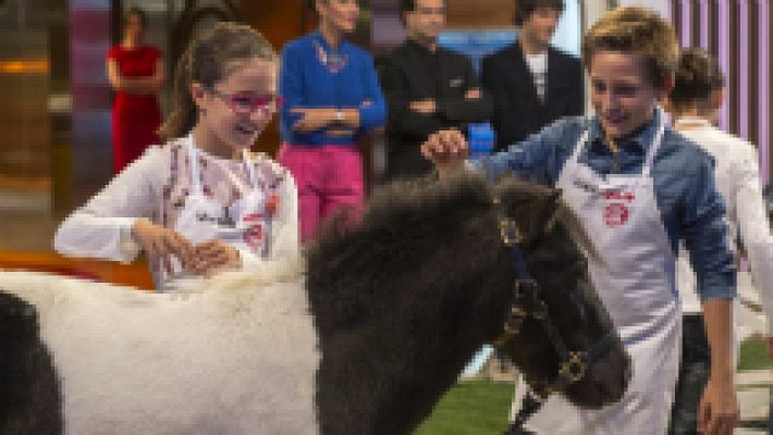 MasterChef Junior - Las cocinas se convierten en una granja, ¡con poni incluido!