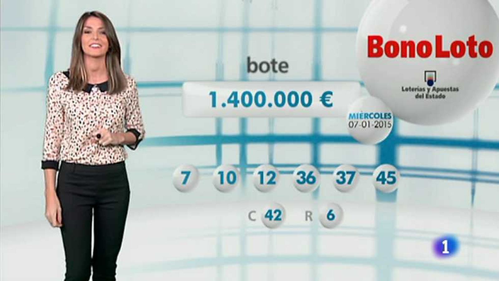 Bonoloto - 07/01/15 - Ver ahora