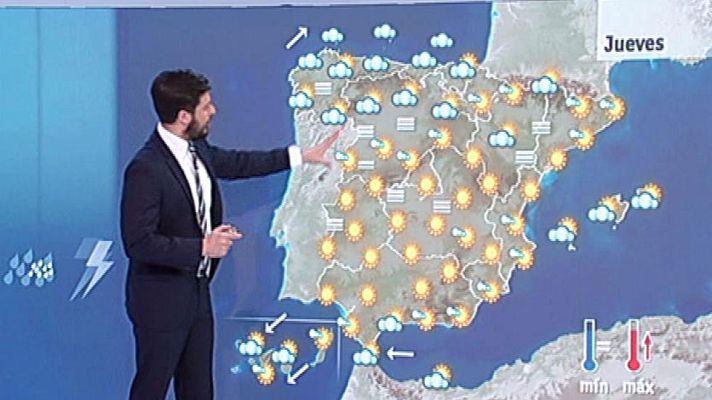 El tiempo - Heladas en el interior y poco nuboso en la mayor parte