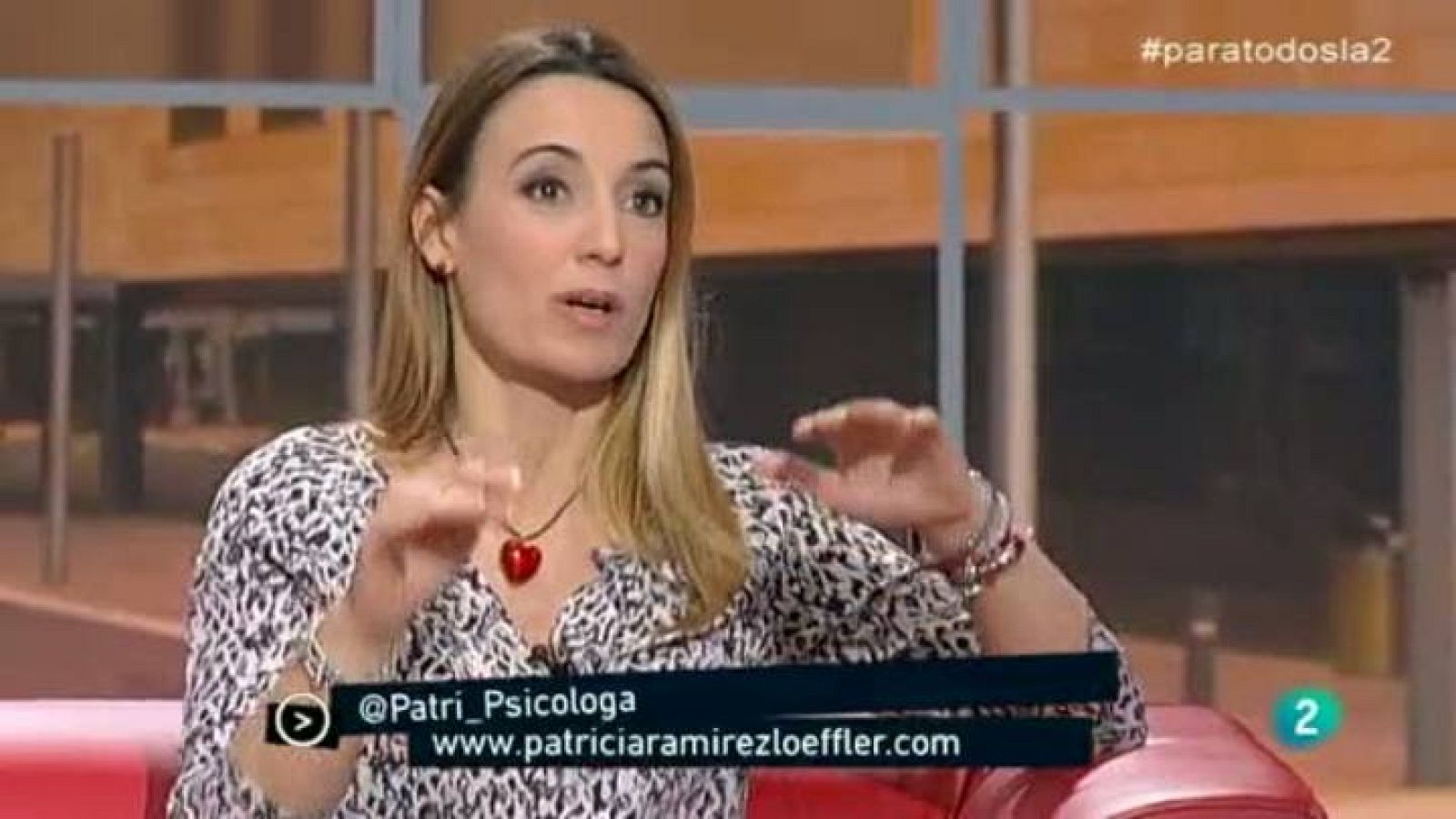 Para Todos La 2 - Entrevista - Patricia Ramírez: La importancia de la actitud ante la vida