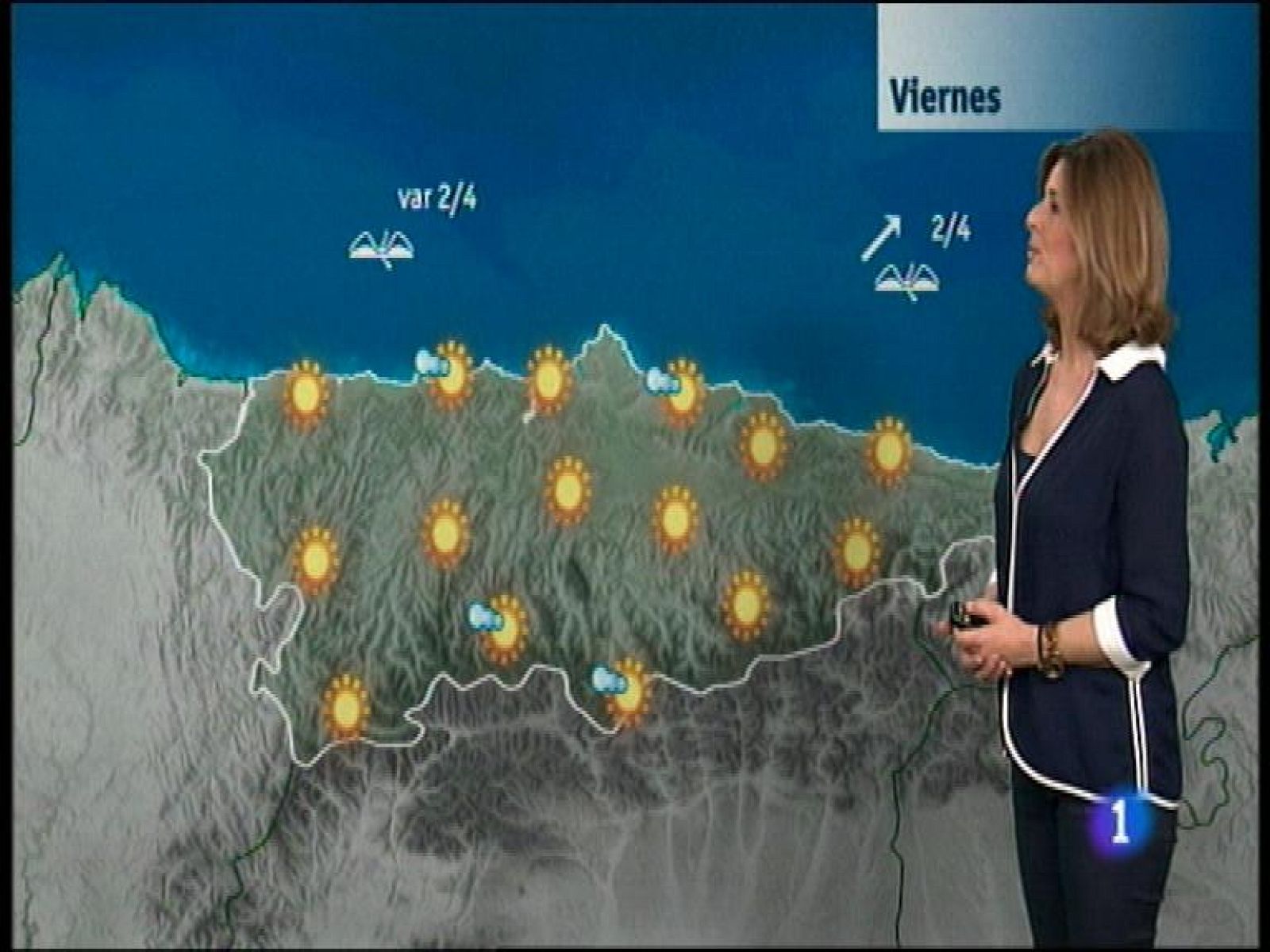 El tiempo en Asturias - 08/01/15 | Ver