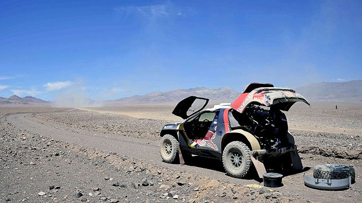 Telediario 1 - Sainz se queda sin opciones en el Dakar