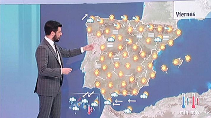 El tiempo - Lluvias en Canarias y nuboso en el resto
